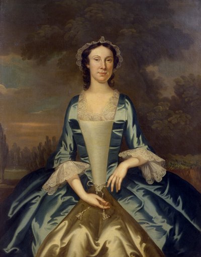 Mrs. William Walton (1708-86), ca. 1750 von John Wollaston